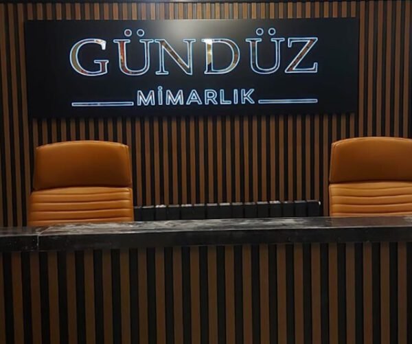 Mimarlık Firması Banko Tabelası